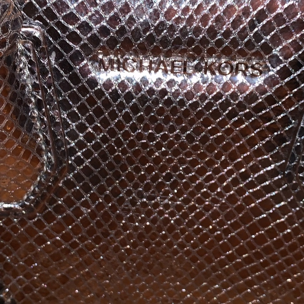 Michael Kors Silver Python Crossbody - image 4